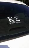 G's review of Kappa Sigma Letters Cutout Sticker