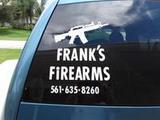 Frank's review of Assault Rifle Gun Sticker
