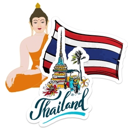 Thailand Stickers and Decals