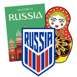 Russia Stickers and Decals