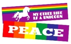 Rainbow Bumper Stickers
