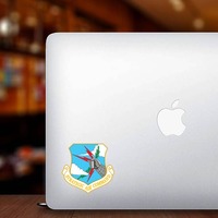 Air Force Strategic Air Command Sticker on a Laptop example