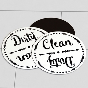 Dishwasher Custom Circle Magnets