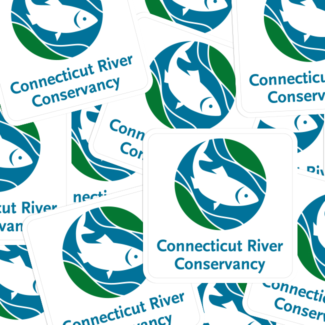 Connecticut River Conservancy Rounded Corner Stickers