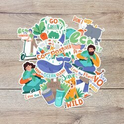 Earth Day Sticker Bundle