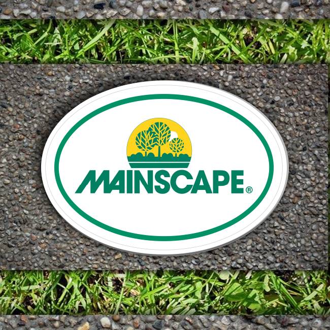Mainscape Oval Stickers
