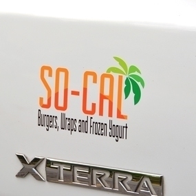 SoCal Multi-Color Transfer Sticker