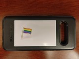 Rene's review of Rainbow Lgbtq Pink Flag Sticker