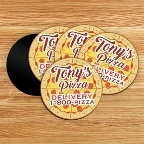 Tony's Pizza Custom Circle Magnet