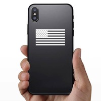 United States Of America Flag Sticker on a Phone example