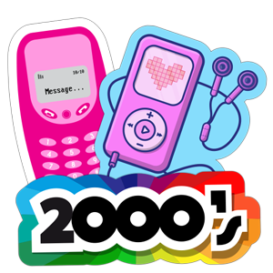 2000's Stickers
