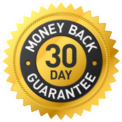 30 Day Money Back Guarantee Badge Sticker