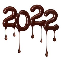 2022 Made Of Melted Chocolate Sticker