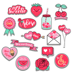 Sweet On You - Valentine's Day Magnet Pack