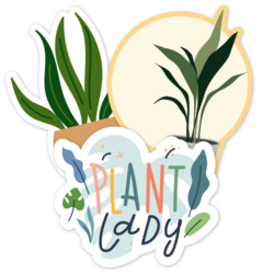 Houseplant Stickers and Decals