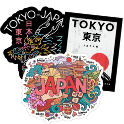Japan Stickers and Decals
