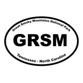 Great Smoky Mountains National Park Oval Sticker