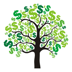 Money Tree Sticker