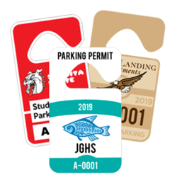 Standard Hang Tag Parking Permits