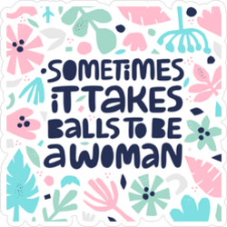 Feminist Quote Sticker