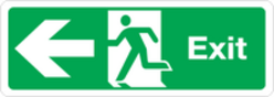 Fire Exit Sign Magnets