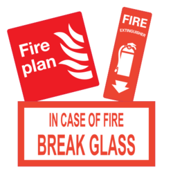 Fire Sign Stickers