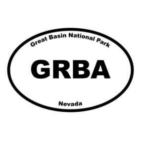 Great Basin National Park Oval Sticker