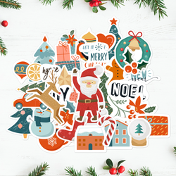 Merry Stickmas - Holiday Sticker Bundle