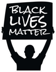 Black Lives Matter Protest Sign Sticker
