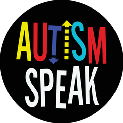 Autism Speak Lettering Sticker