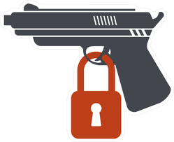 Gun Control Concept Sticker