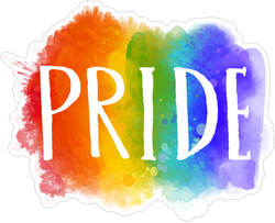 Pride Watercolor Sticker