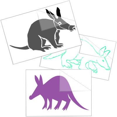 Aardvark Stickers