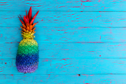 Painted Pineapple Sticker