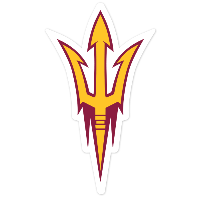 Arizona State Sun Devils NCAA Logo Sticker