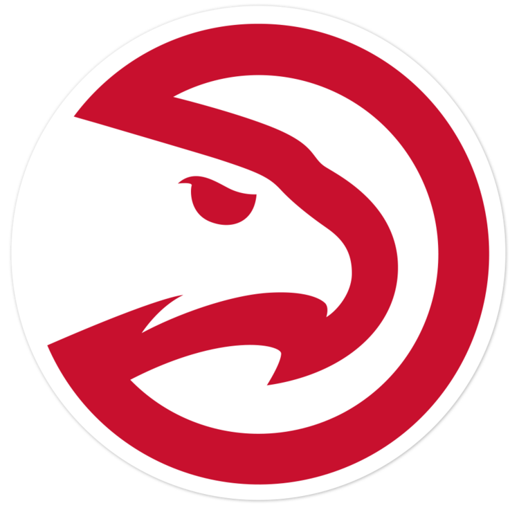 Atlanta Hawks NBA Logo Sticker