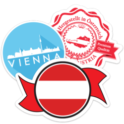 Austria Stickers