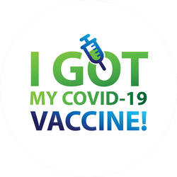 I Got My Covid Vaccine Shot Sticker