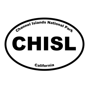 Channel Islands Nationap Park Oval Sticker