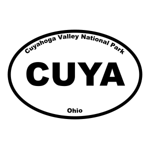 Cuyahoga Valley National Park Oval Sticker