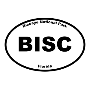Biscaye National Park Oval Sticker