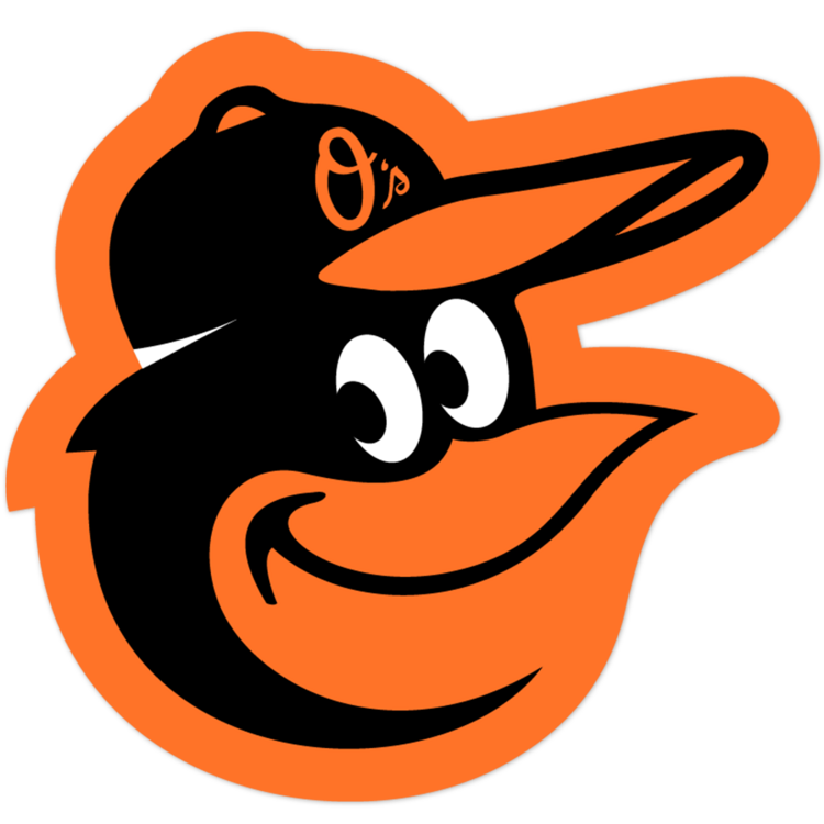 Baltimore Orioles MLB Logo Sticker