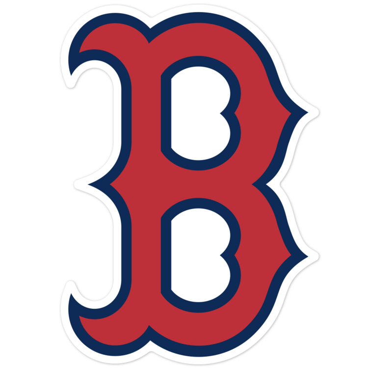 Boston Red Sox MLB Logo Sticker