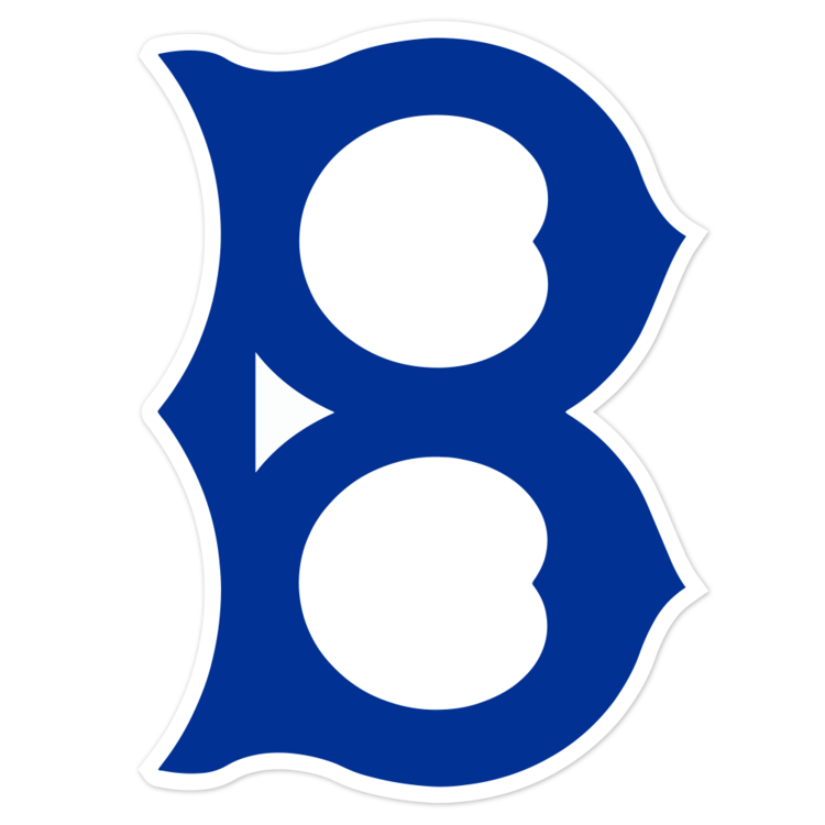 Brooklyn Dodgers MLB Logo Sticker