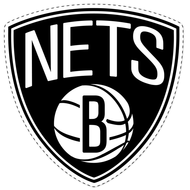 Brooklyn Nets NBA Logo Sticker