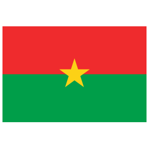Burkina Faso Country Flag Magnet