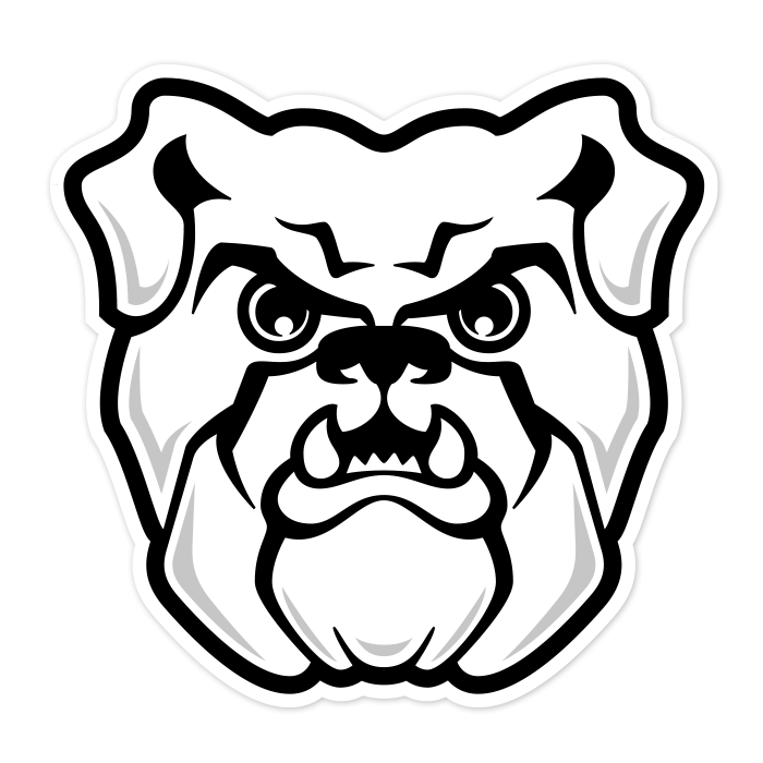 Butler Bulldogs NCAA Logo Sticker