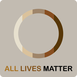 Circle All Lives Matter Sticker