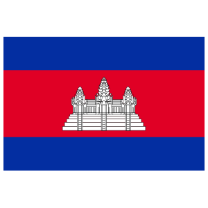 Cambodia Country Flag Magnet
