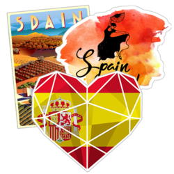 Spain Stickers and Decals